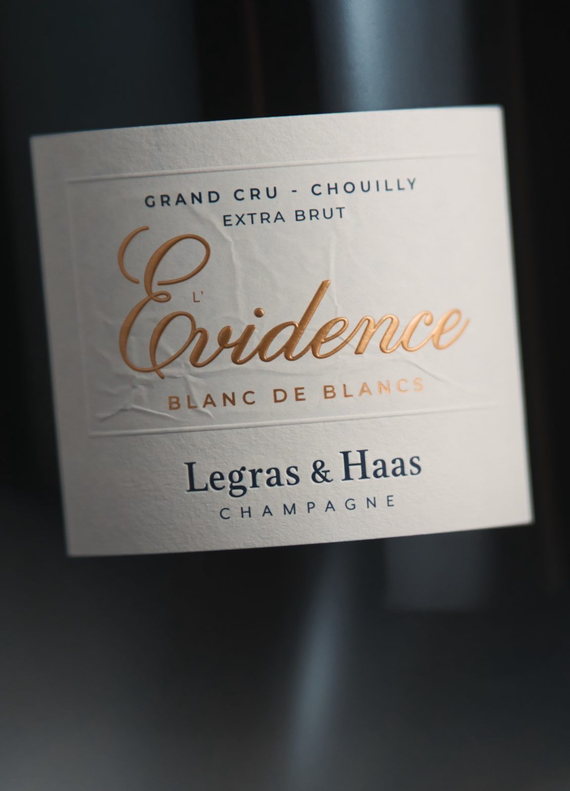 L'Évidence Blanc de Blancs Grand Cru Chouilly Extra Brut - Champagne Legras & Haas